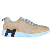 Hermes Bouncing Sneakers / Trainers Brown / Black / White